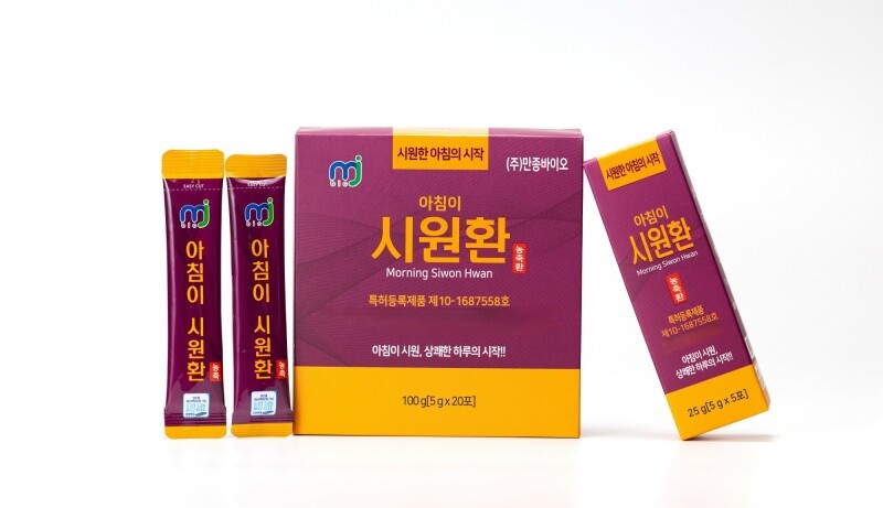 주식회사만종바이오,만종바이오 아침이 시원환 20포